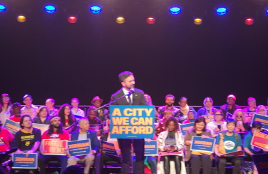 मामदानीको शपथग्रहण ‘क्यानन अफ हिरोज’मा